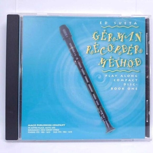 Ed Sueta German Play Recorder Method Replacement Cd Play Along Disc for Book 1 - Picture 1 of 4